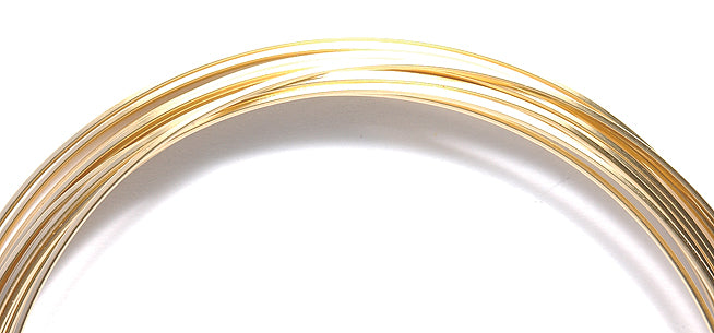22CW854-GH: German Style 1/2 Round 22 Gauge Tarnish Resistant Brass 5 meter - Package