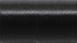 21TN109: K O Thread Black Size B 55 Yards Japanese - Spool