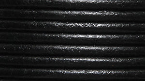 20LC109-1: Leather Cord Black 2mm 100MTR