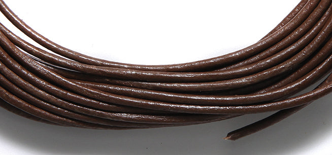 15LC154-5: Leather Cord Brown 1.5mm 5MTR