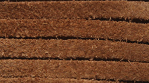 10SL155-3: Suede Lace 3mm Medium Brown 10MTR