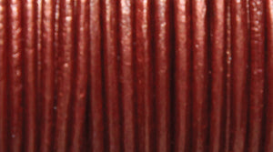 10LC856: Leather Cord Copper 1mm 25MTR