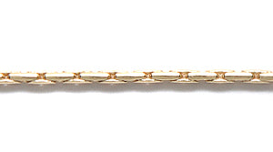 CX874-G: Chain Beading 1.25mm Gold 1FT