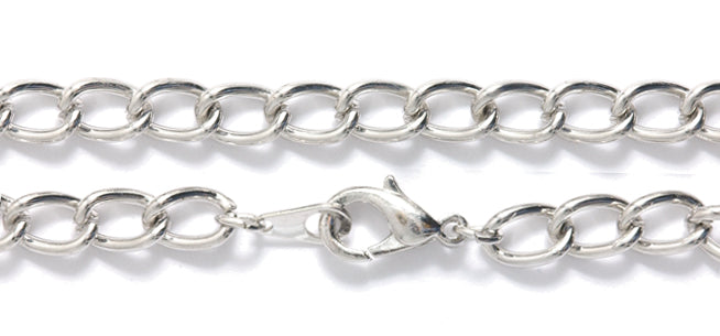FI950-S: Chain Bracelet W/Lobster Clasp 7.5"