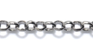 88CX2809: Chain Rolo 4mm GNMTL 1FT