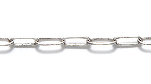 CX159-AS: Rectangle LINK Chain 1.75x6 ANT SPL - 1FT