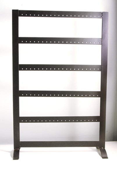 FI4419-B: Earring Display Metal Black 12x17 50 Pr