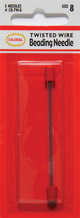 FI285-CB8: Colonial Twisted Wire Needle #8(CB-TW-8) 5PC