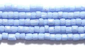 9SC160: CZ Seed Bead 3-cut LT Blue 9/0 5HK
