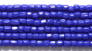 9SC174: CZ Seed Bead 3-cut MED Blue 9/0 5HK