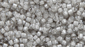 14SD7701: DB2391 Delica Fancy Lined Oyster 11/0 - 50GM