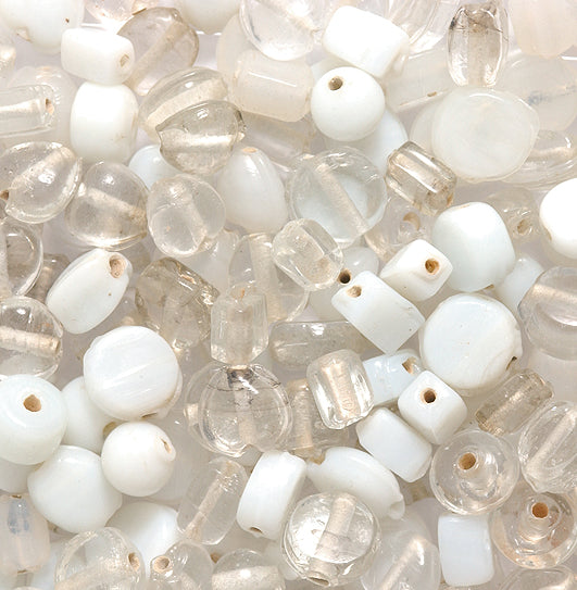 1VE512: MIX White/crystal-100GM