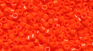 14SD134: DB722 Delica Opaque Orange 11/0 - 100GM