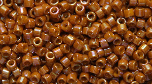 14SD355-G: DB2273 Delica Glazed Opaque Pecan 11/0 - 50GM