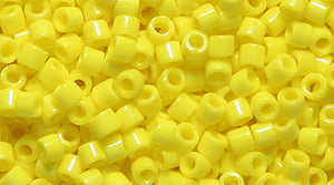 10SD126: DBM0721 Delica Opaque Yellow 10/0 - 100GM