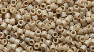 14SD551-G: DB2301 Delica Glazed Opaque Frost AB Ivory - 50GM