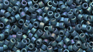 14SD568-G: DB2316 Delica Glazed Frost AB Dark Teal - 50GM