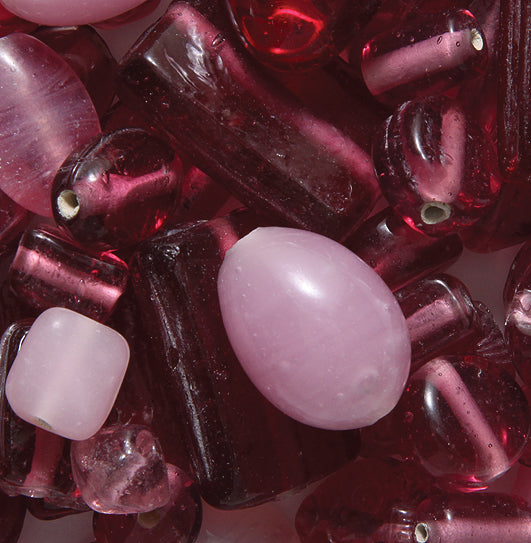 2VE593: MIX Pink/cranberry Family-100GM