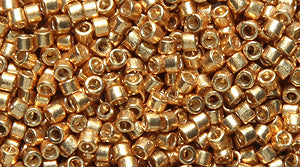 14SD854-DU: DB1832 Delica Metallic Gold Duracoat 11/0 - 50GM