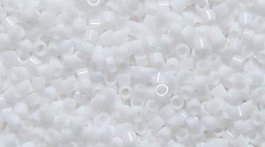 15SD112: DBS0200 Delica Opaque Chalk White 15/0 - 50GM