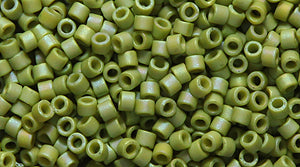 14SD583-OG: DB2309 Delica Glazed Frost Olive - 50GM