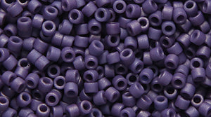 14SD198-G: DB2293 Delica Glaze Opaque Frost Purple 11/0 - 50GM
