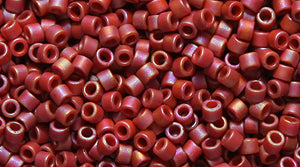 14SD546-G: DB2306 Delica Glazed Frost AB Cardinal - 50GM