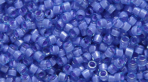 14SD7796-B: DB2388 Delica Fancy Line Blue Lavender 11/0 - 50GM