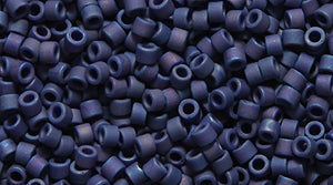 14SD578-G: DB2319 Delica Glazed Frost AB Navy Blue - 50GM