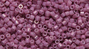 15SD394: DBS0253 Delica Opaque Mauve Luster 15/0 - 50GM