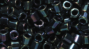 8SD579-D: DBL-0002 Delica Metallic Dark Blue Iris 8/0 - 100GM