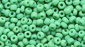 12SK184-M: Japanese Opaque MED Green Matte 12/0 500GM