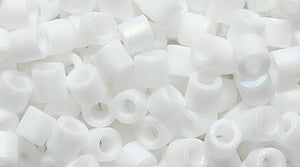 8SD112-M: DBL-0351 Delica Opaque Chalk White Matte 8/0 - 100GM