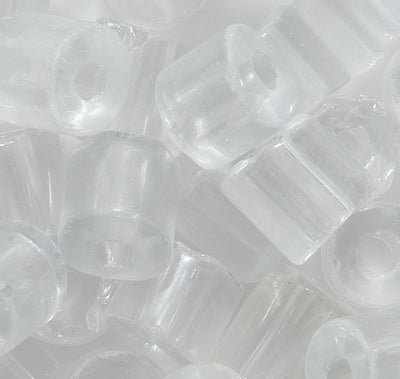 58SV212: VIN VEN Tube TRNS Clear #1 Average 10x9mm 500GM