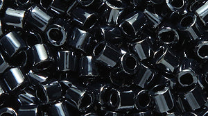 8SD309: DBL-0001 Delica Gunmetal 8/0 - 100GM