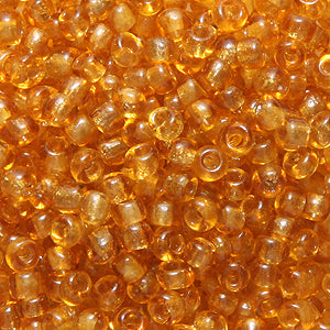 10SV253-2: VIN VEN TRNS Gold #2 10/0 500GM