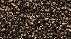 15SD856-M: DBS0322 Delica Metallic Dark Bronze Matte 15/0 - 50GM