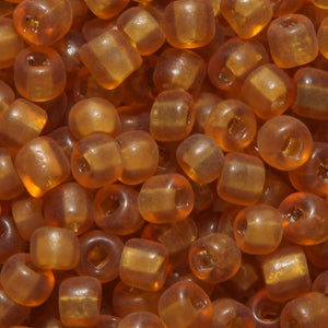 6SV254-2Q: VIN VEN Raw Sienna SQ Hole#1 6/0 500GM