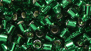 8SD482: DBL-0046 Delica S/L Green 8/0 - 50GM