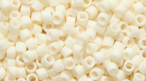 10SD151-M: DBM0352 Delica Opaque Cream Matte 10/0 - 100GM