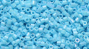 15SD564: DBS0164 Delica Opaque Turquoise AB 15/0 - 50GM