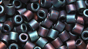 8SD579-M: DBL-0325 Delica Metallic Blue Iris Matte 8/0 - 100GM