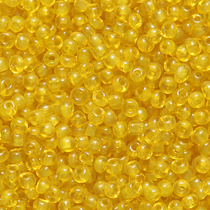 12EP222-2: VIN FRNCH TRNS Yellow#2 12/0 250GM