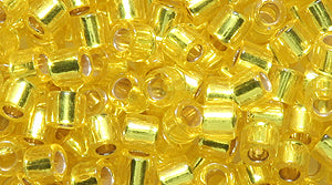 8SD422: DBL-0145 Delica S/L Yellow 8/0 - 50GM