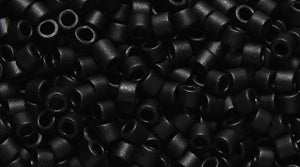 10SD109-MR: DBM0310 Delica Black Matte 10/0 - 9GM