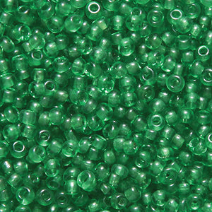 12EP283R: Vin FRNCH TRNS MED Green 12/0 50GM