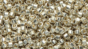 14SD812-DUR: DB1831 Delica Metallic Silver Duracoat 11/0 - 9GM