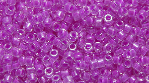 14SD797-LMR: DB2038 Delica Luminous Plum Crazy 11/0 - 9GM