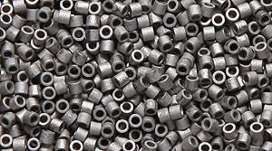 15SD812-MR: DBS0321 Delica Galvanized Silver Matte 15/0 - 9GM