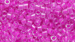 10SD797-LMR: DBM2038 Delica Luminous Plum Crazy 10/0 - 9GM